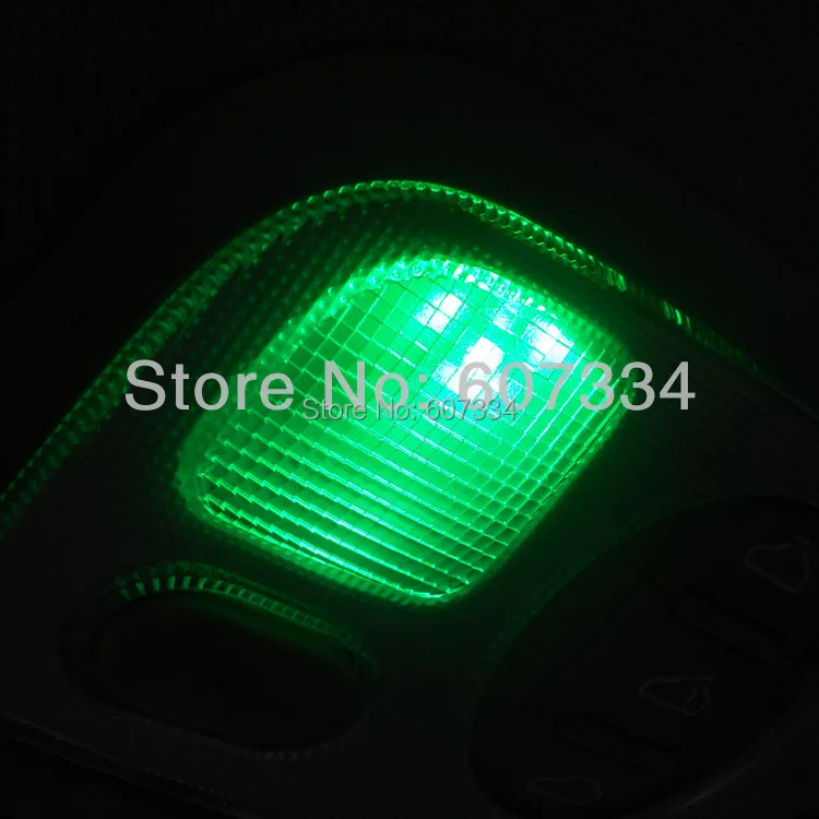 12V светодиодный зеленый цвет автомобильная лампа T10(5*5050 SMD)W5W W2.1X9.5d для сигнала Топ