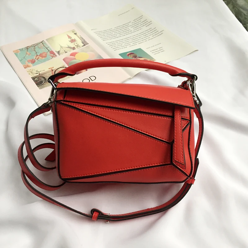 Женская мини сумка из натуральной кожи через плечо Bolsas De Mujer|Сумки с ручками| |
