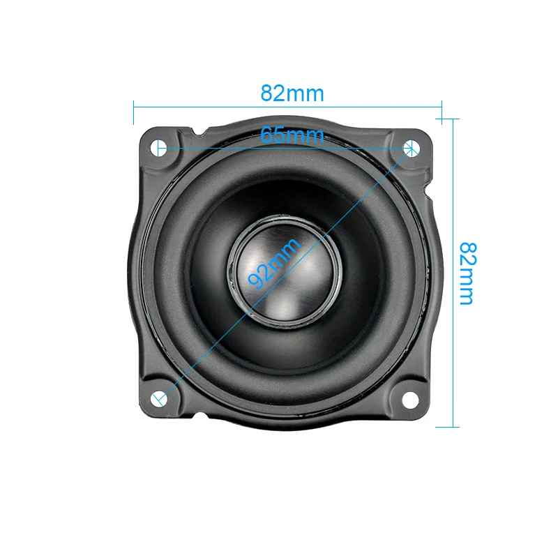 AIYIMA 3Inch Audio Speakers Full Range Speaker 4ohm 30W High Strength Neodymium Magnetic Bass Light Aluminum Basin For AURA