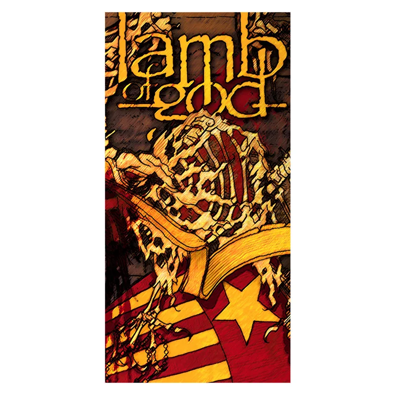 Lamb of God Pattern Multifunctional Use Baby Bath Towels Women Hand Face Hair Drying Soft Bamboo Fiber Towel 35*70cm | Дом и сад