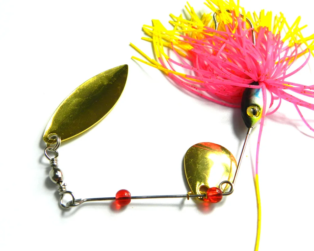 4pcs Spinner Lure Artificial Spoon Bass Baits 19.5g Sequin Bait Pike