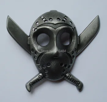 

Friday the 13th Jason Voorhees Machete Belt Buckle JF-B1086 suitable for 4cm wideth belt with continous stock