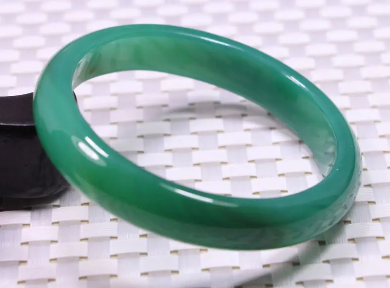 

65MM VERY FINE RARE NATURE GREEN JADE JADEITE BRACELET BANGLE B209 a 5.19