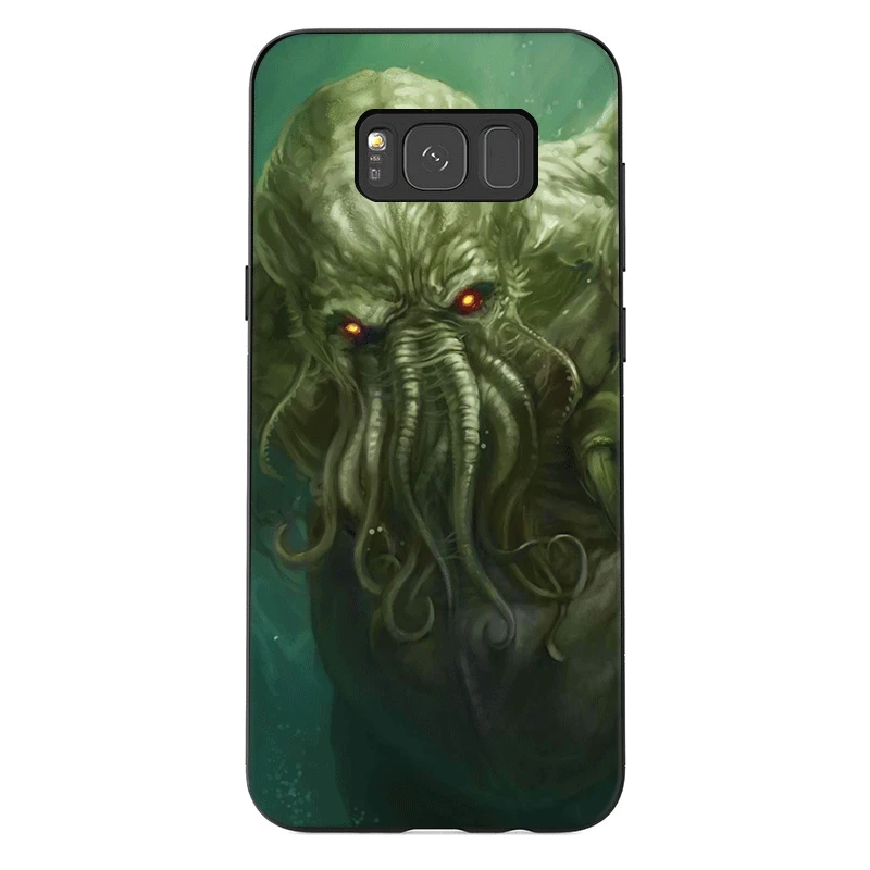 Чехол для мобильного телефона Desxz Cthulhu Mythos Samsung A01EU US S10 S20 Plus Ultra S6 S7 Edge S8 S9 S10E Note 8 9