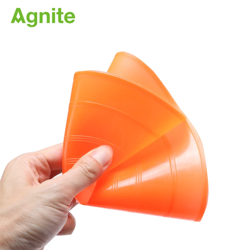 Agnite 5x PE المهنة القرص المخاريط الجملة رياضة كرة القدم كرة السلة كرة الطائرة سرعة التدريب الترفيه المساعدون