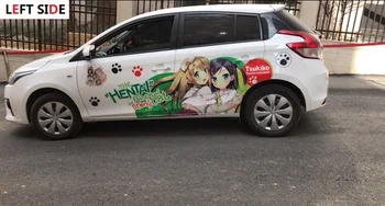 

LEFT SIDE Car HD Inkjet Decals Cartoon Anime Waterproof Sticker Car Decoration Body Sticker Styling Covers