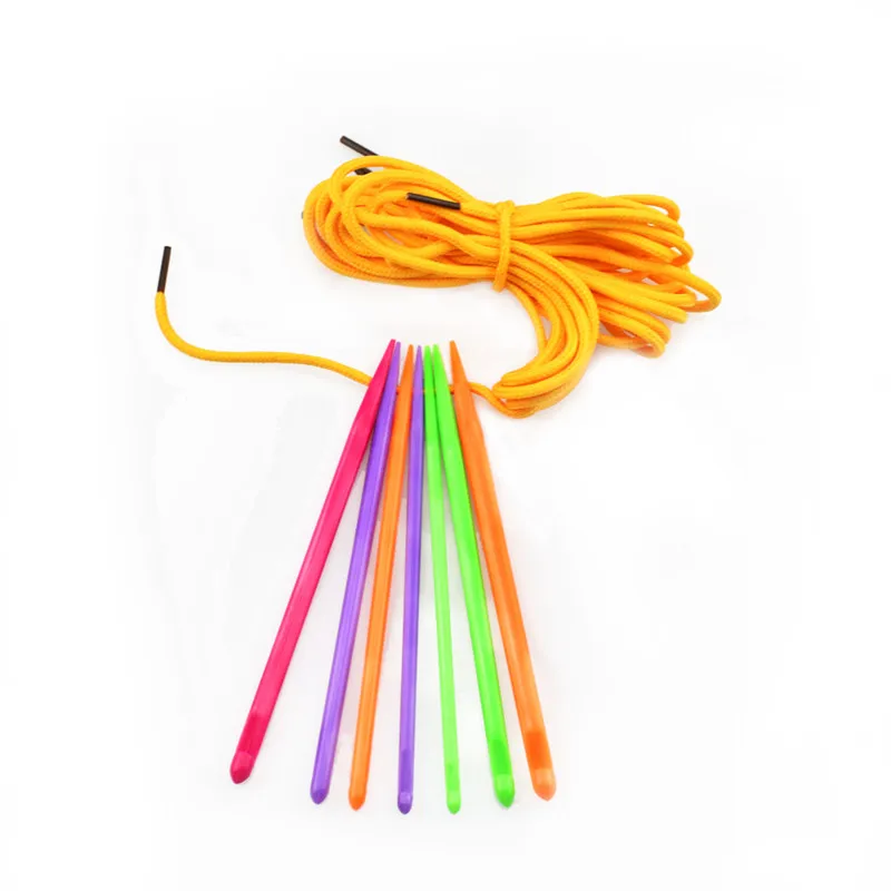 KOKNIT-Multicolor-Plastic-Knitting-Needles-Crochet-Hooks-Knit-Needle-DIY-Weave-Tools-Home-Sewing-Supplies (3)