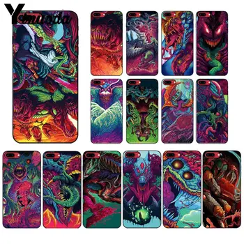 

Yinuoda Hyper Beast Csgo Phone Case For iphone 11 Pro Max 8 7 6 6S 6Plus X XS MAX 5 5S SE XR Cover