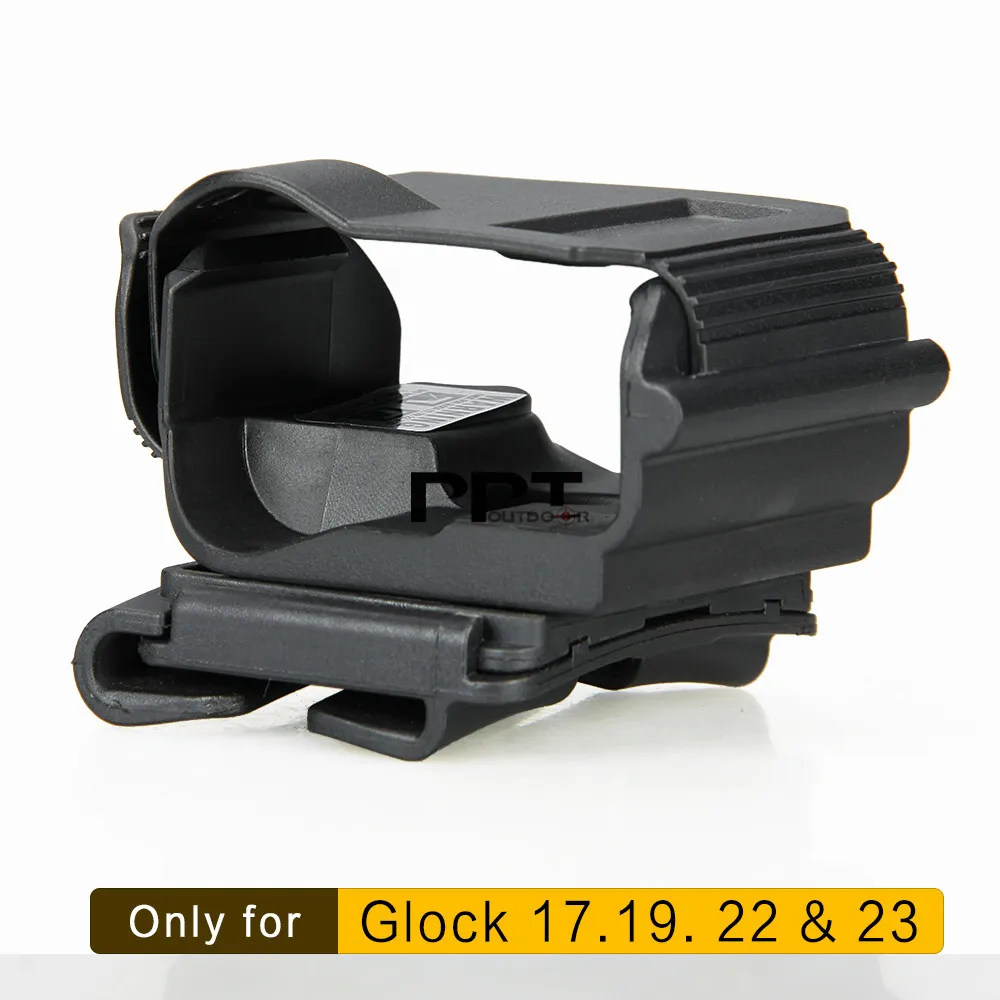 PPT кобура для GLOCK 17/19/22/Гавайская гитара 23 тактический для страйкбола и пейнтбола для охотничьего ружья пистолет сумка аксессуар открыты для правшей Оружейная кобура PP7-0037