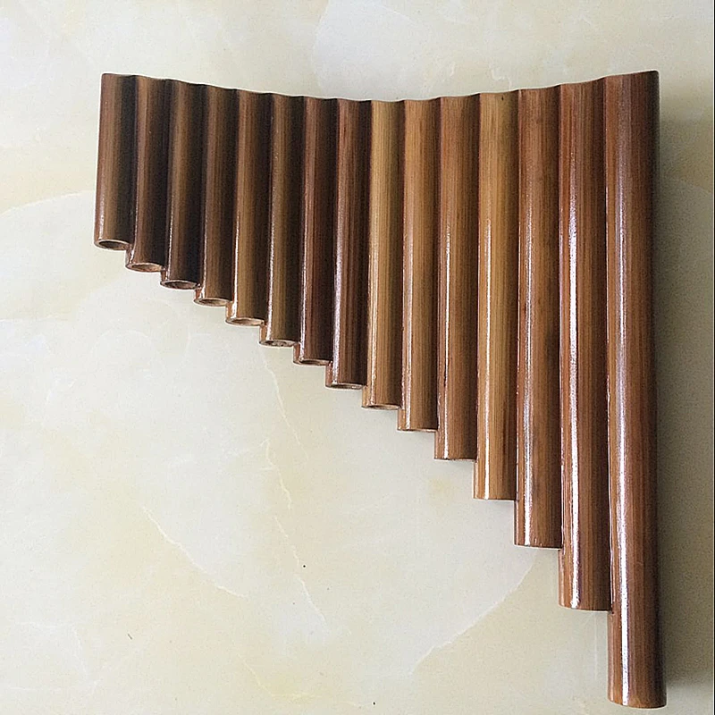 Высокое качество ручной работы бамбуковые панфлейты 15 труб вправо/левая рука духовой инструмент G ключ Flauta Xiao народные Музыкальные инструменты