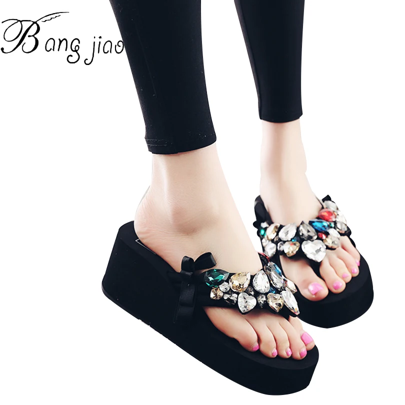 diy bling flip flops