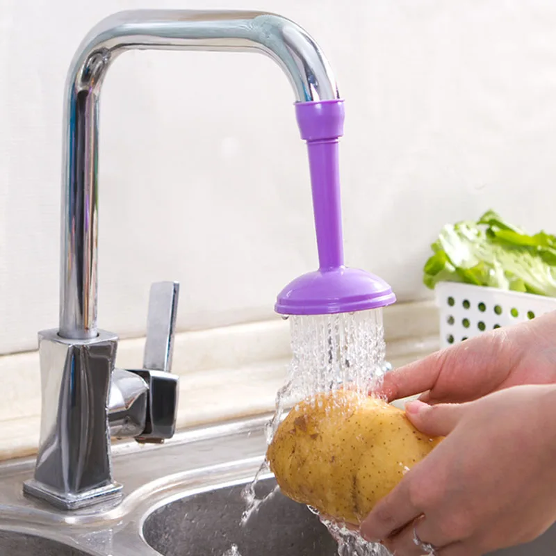 Creative Water Saving Kitchen Faucet Sprayers Adjustable Tap Filter Nozzle Swivel Spout Faucet Kitchen Bathroom Accessories