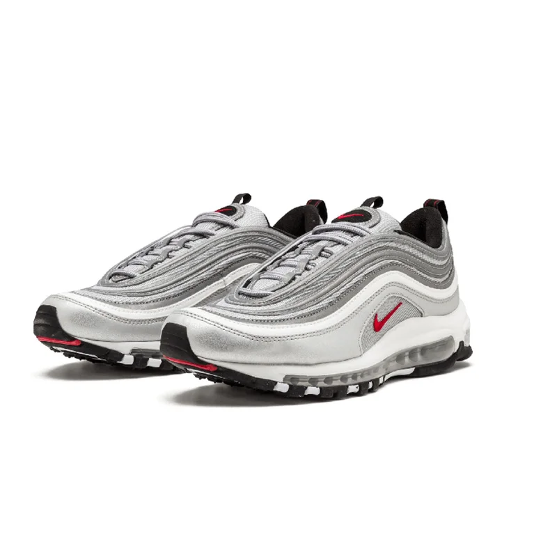 NIKE AIR MAX 97 OG QS New Arrival Original Men's Running Shoes Cushion Outdoor Sneakers #884421-001