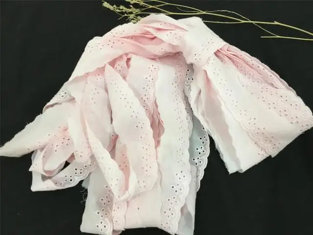 Цена DIY ручной работы Лоскутная хлопковая ткань кружева цвет хлопок вышивка кружева - Цвет: 2
