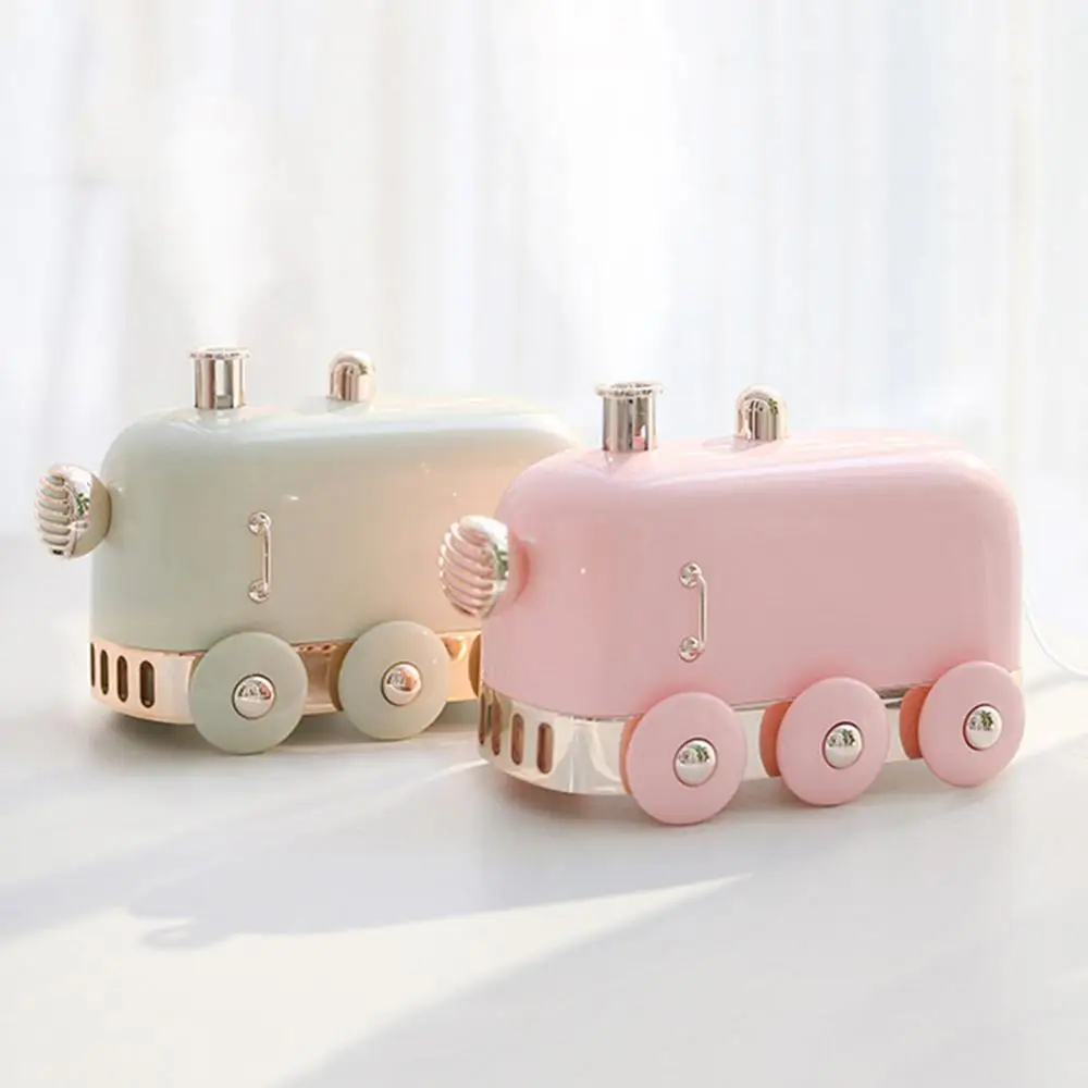 

300ml Mini USB Train Ultrasonic Air Humidifier LED Light Mist Diffuser Vaporizer