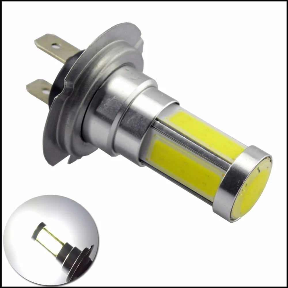 

1pc Canbus H7 LED Car Fog Bulbs 9006/HB4/H4/H7/H8/H11 High Power COB SMD Car Day Running Light Lamp 12V 24V 720LM