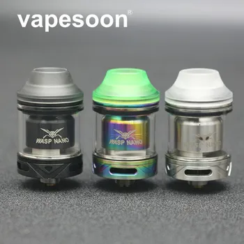 

High Quality - WASP NANO RTA 2ml Capacity 23mm Atomizer Tank Single Coil W/ Top Refill Design & PCTG Drip Tip e-Ciagarette Vape