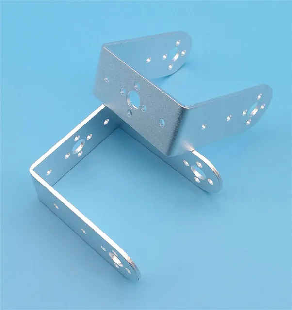 5pcs/lot Long U Bracket Mechanical Arm Robot Manipulator Robot Aluminum