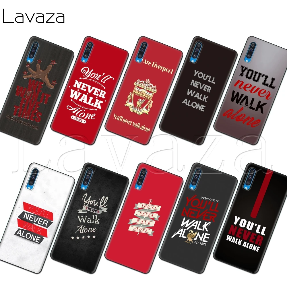 

Lavaza Dad & Son You'll Never Walk Alone Soft Silicone Case for Samsung Galaxy S6 S7 S8 S9 S10 S10e M10 M20 M30 Edge Plus
