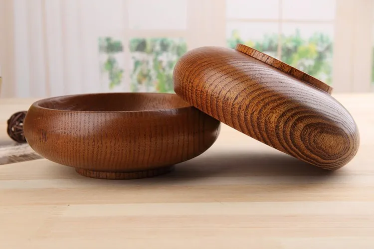 5 дюймов сырая древесина чаша креативная японская кухня Cedarwood деревянная чаша для риса обеденная тарелка и десертная тарелка 14*5 см деревянный поднос