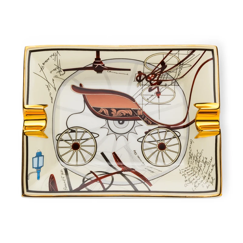 

Creative personality retro large metal cigar ashtray
