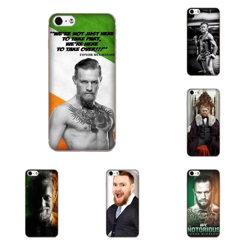 Чехол Капа Conor Mcgregor для Galaxy Alpha Core Note 2 3 4 S2 A10 A20 A20E A30 A40 A50 A60 A70 M10 M20 M30|Чехлы-накладки| |