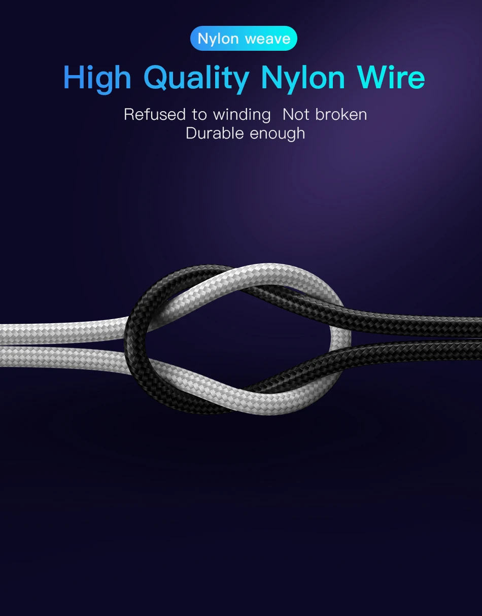 !ACCEZZ 3A Magnetic Cable Fast Charging Data Sync Micro USB Type C Charge Cable For iPhone X XS MAX XR Samsung Xiaomi Redmi Cord (10)