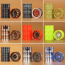 RC 4pcs1:10 flat racing drift tire wheel wheel frame HSP94123 Sakura CS/D4 for 716