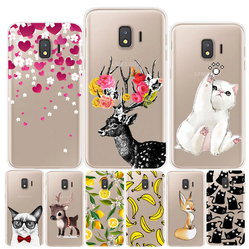 

Cases For Samsung J2 Core Phone Cover Soft Silicon Clear Print Back Case For Samsung Galaxy J2 Core sm-J260f J 2 Core 2018 Case