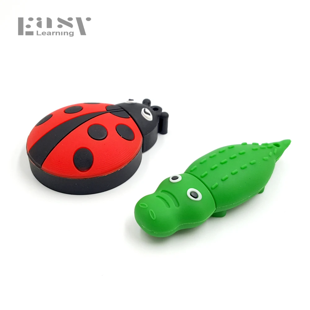 USB флеш накопитель 32G Милая Божья коровка флешка 16 GB Единорог Флешка 8 Memoria stick beetle