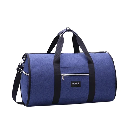 Портативные дорожные сумки для хранения одежды органайзер Пылезащитный Водонепроницаемый чехол костюм пальто необходимые аксессуары - Цвет: Blue