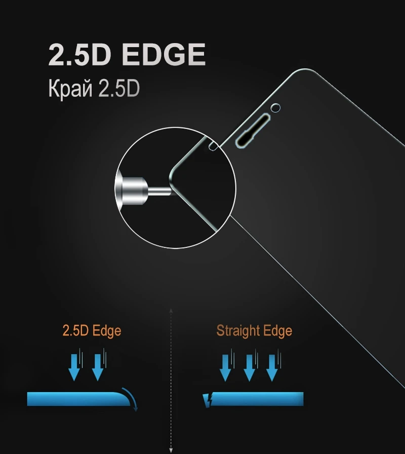 TOMKAS 2 Pcs Screen Protector For Xiaomi Redmi 4A Glass Tempered Ultra Thin Glass For Xiaomi Redmi 4A Protective Glass Film