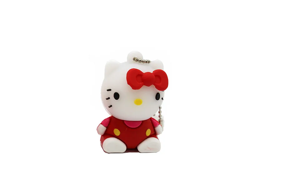 KING SARAS мультфильм usb-флеш-накопитель Hello Kitty флэш-накопитель usb 2,0 4 ГБ 8 ГБ 16 ГБ 32 ГБ 64 ГБ Флешка милый подарок