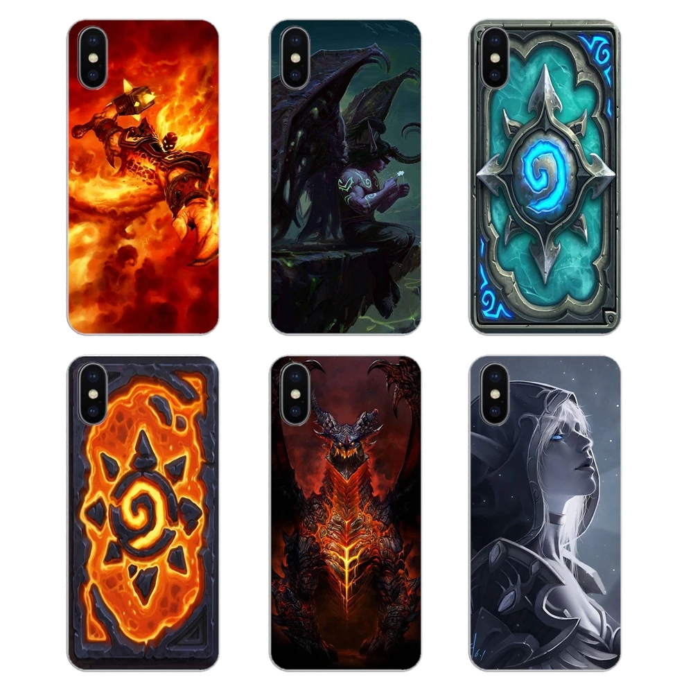 Мягкий чехол для Huawei P20 Lite Nova 2i 3i 3 GR3 Y6 Pro Y7 Y8 Y9 Prime 2018 2019 Hearthstone Heroes of Warcraft Логотип