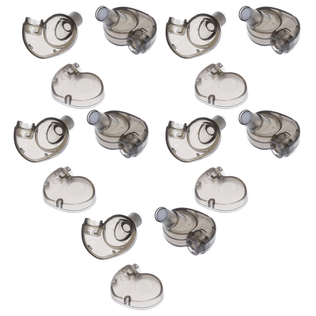 5Pairs DIY Repair Earphone Housing ( Back + Front ) Shell Cover for SE535 SE425 SE215 Armature Earphone