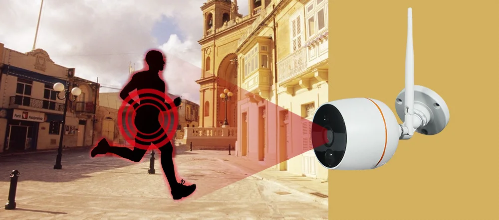 wifi camera with PIR detect