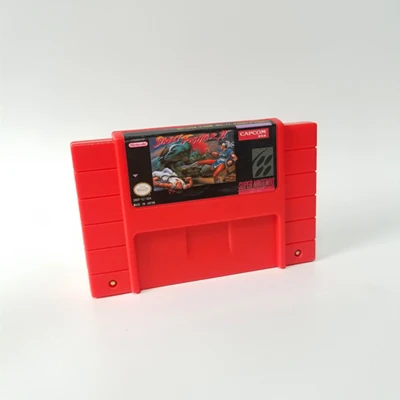 

Street 16 bit Fighter II The World Warrior - US Version Action Game Card 16 Bit red case