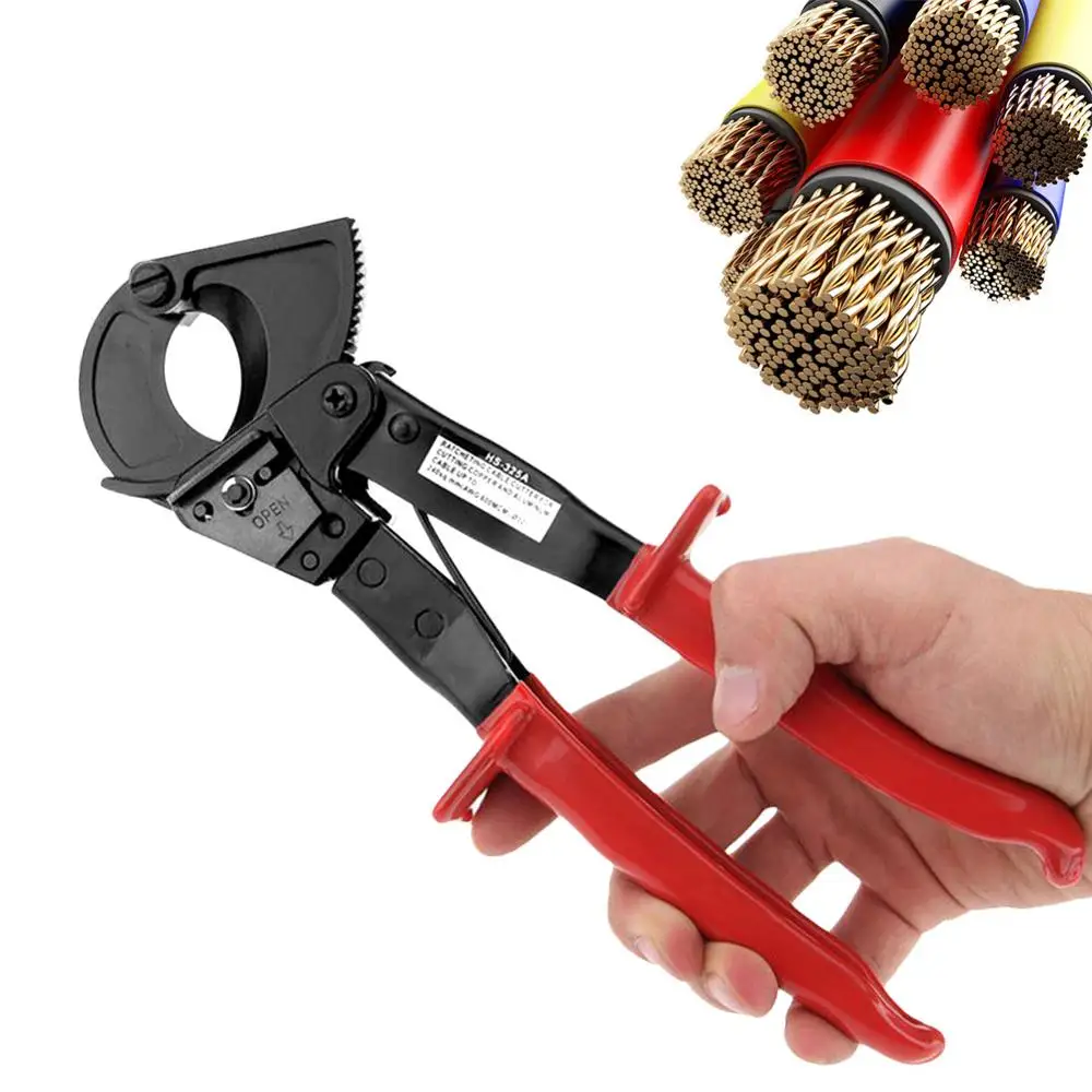 

Multifunctional Ratchet Cable Cutter Plier for Copper Aluminum Cable Ratcheting Wire Cutter Pliers Hand Tools Multitool
