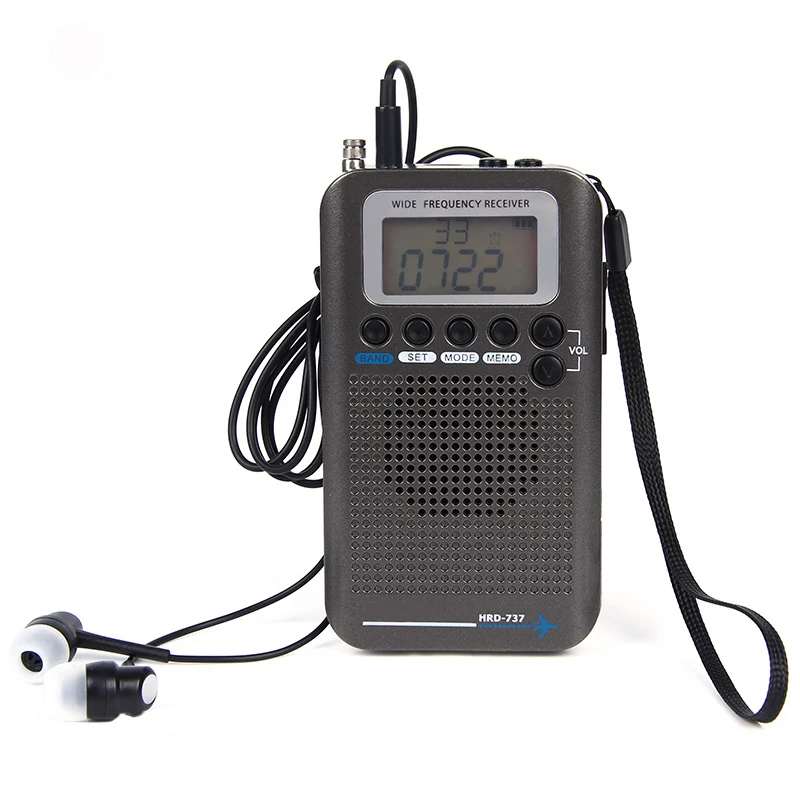 

HOT Multifunctional Full Band Radio FM/AM/SW/Air/VHF Reception Portable Radio BUS66