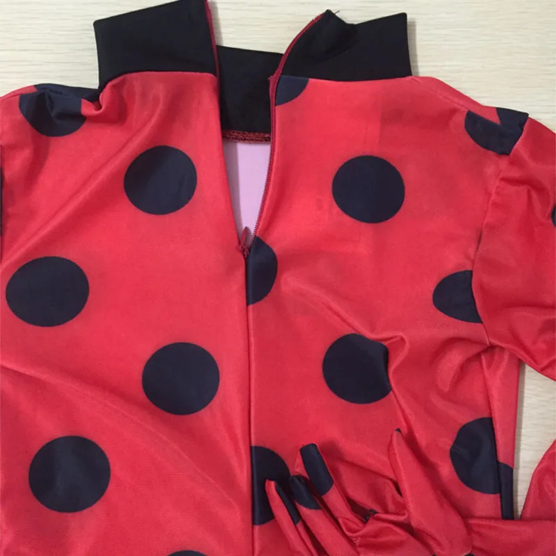 Fantasia Spandex Ladybug Costume For kid Adult Cosplay Halloween Christmas Bag Girl Children Lady Bug Jumpsuit costume For Women (11)