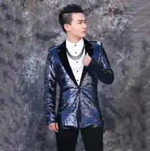 England men suits designs homme terno stage costumes for singers men sequin blazer dance clothes jacket star style dress punk