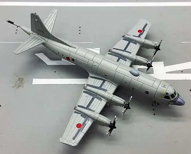 Япония JASDF P-3 Орион анти-Uboat самолет наблюдения 1:250 литая под давлением модель самолета