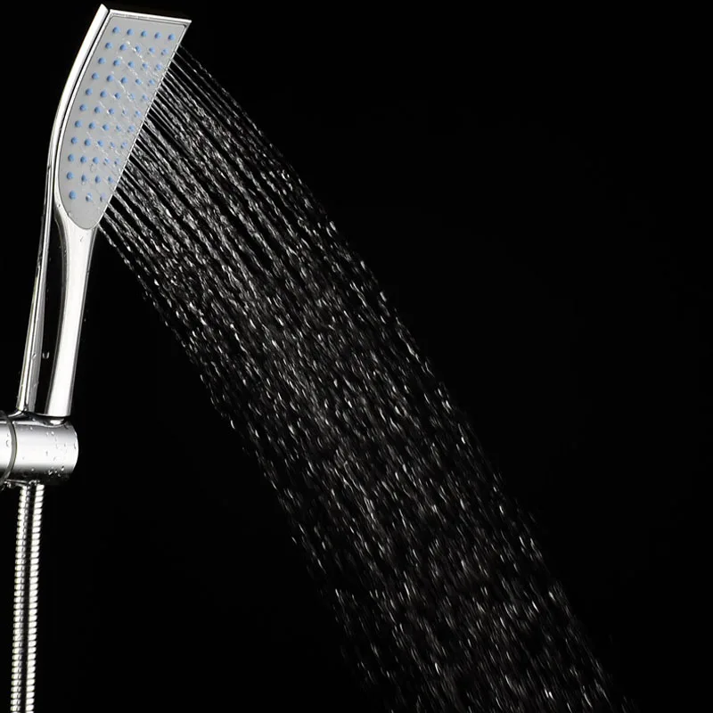 

1PC Fashion Pressurized Handheld Plating Water-saving ABS Bath Water Booster Shower Head Sprinkler for Bathroom Hotel