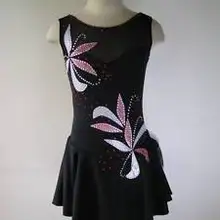 Женские Фигурное катание платья Модная одежда; Новая брендовая для соревнований по фигурному катанию на коньках платья DR3337