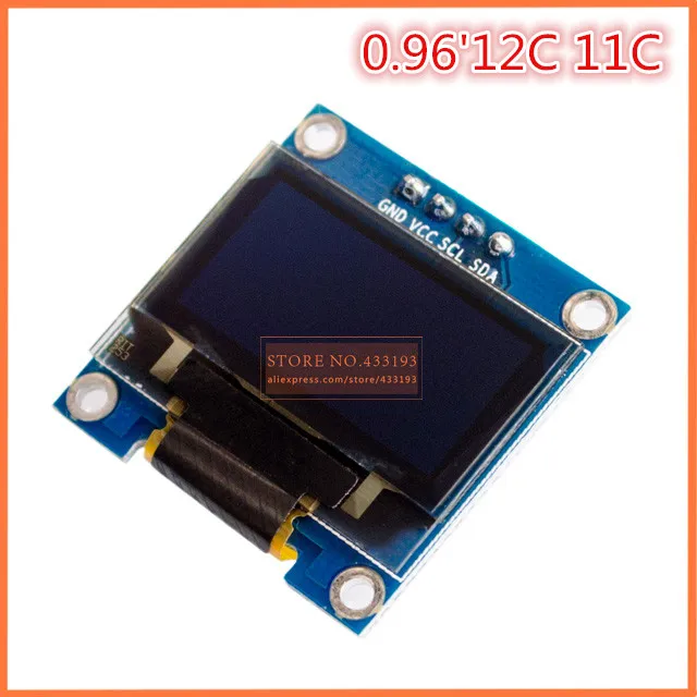 

New 1x white 128X64 OLED LCD 0.96" I2C IIC SPI Serial new original