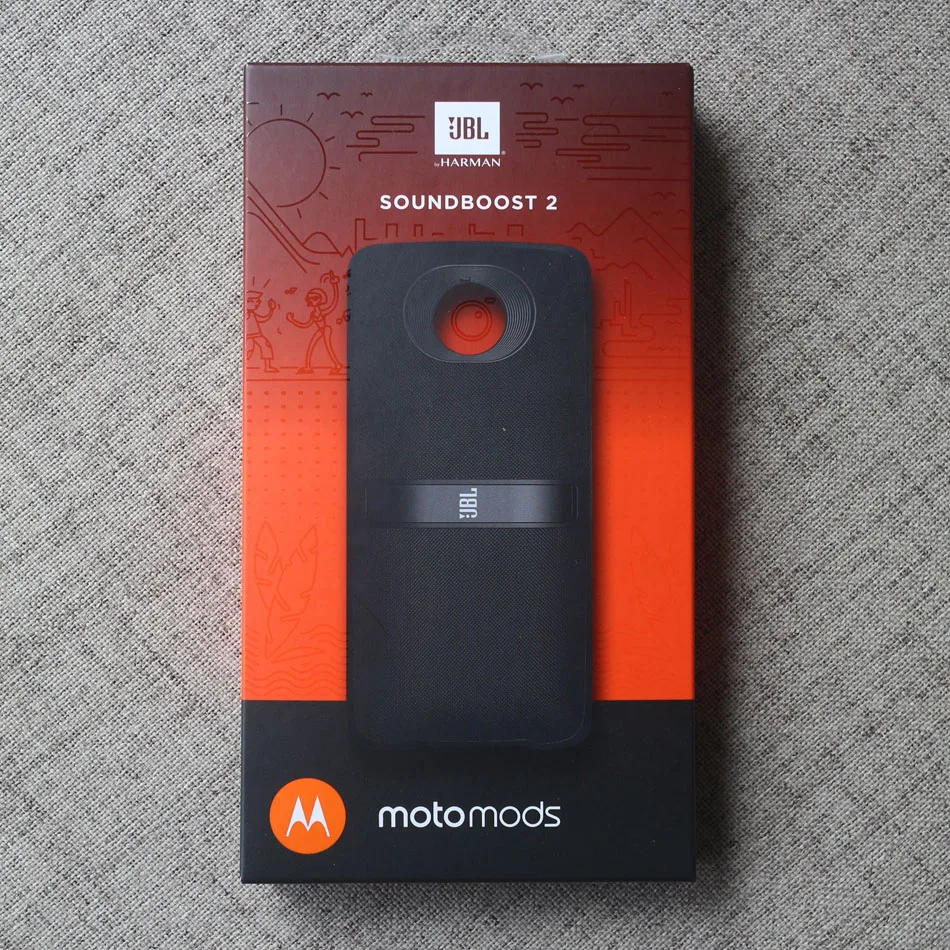 SoundBoost 2 спикер Moto Mods оригинальные стильные корпуса для Moto Z3 Z2 Force Play Магнитная Задняя крышка батареи