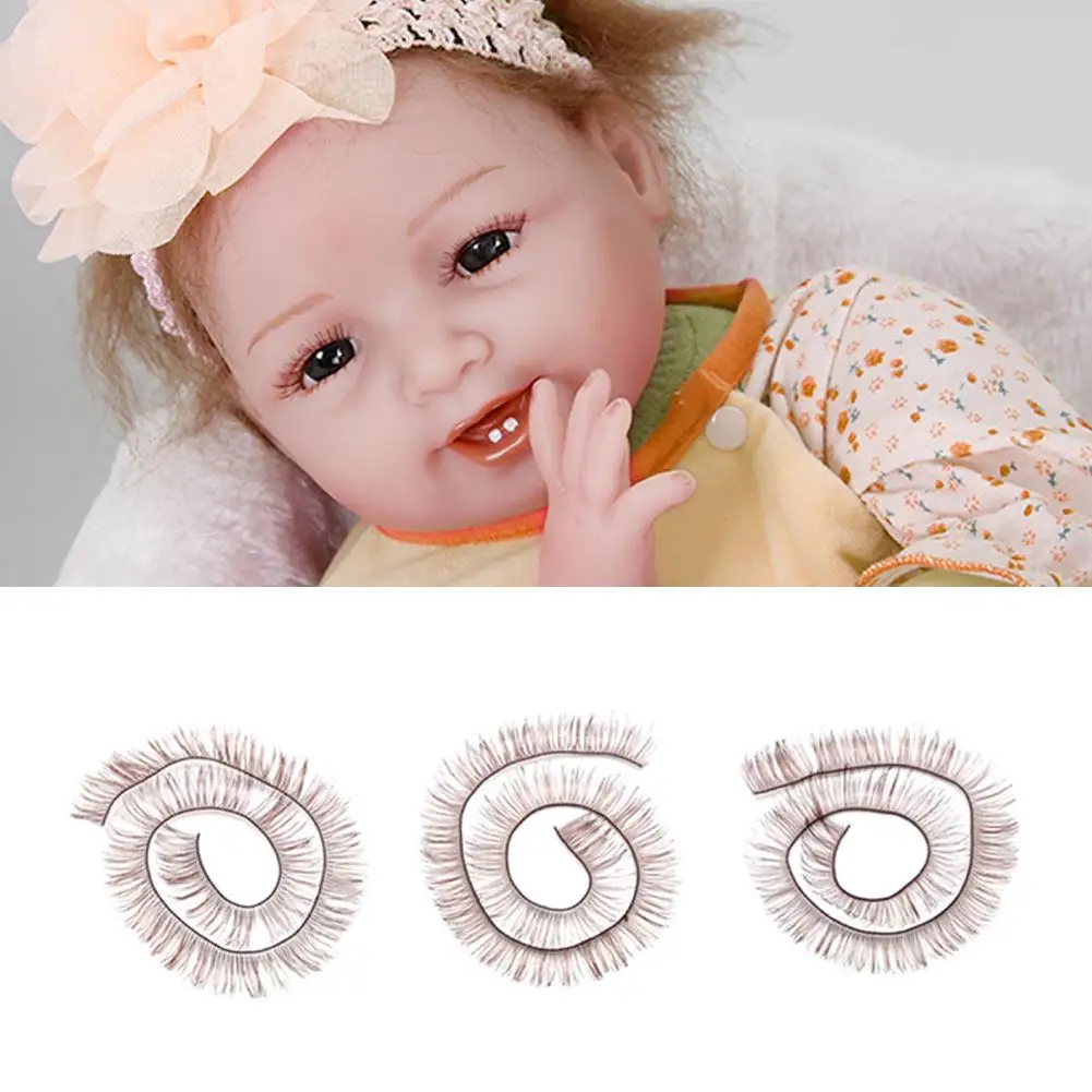 1 шт. 20 см* 1 см Длина ресницы для 18 дюймов Кукла Baby Eye украшение куклы аксессуары кукольные ресницы