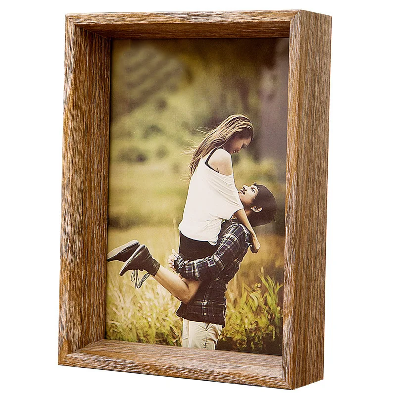 Винтажная деревянная фоторамка для свадьбы Casamento фоторамки Besktop украшение