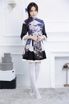 

New game NikkiUP2U2 cosplay costume NanKeYi Lolita Maid dress erotic fancy Firefly grass Kimono anime Cosplay Halloween outfit