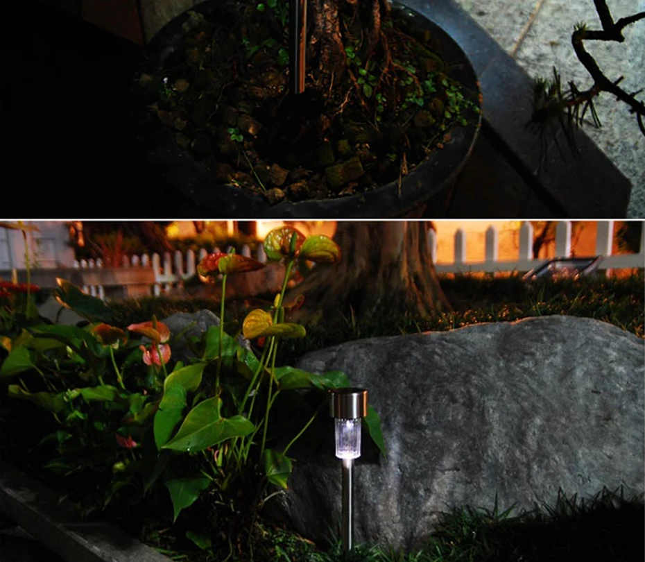 Lâmpada do Gramado Sistema de Energia Luminaria para a Decoração do Jardim Luz ao ar Solar Livre Alimentado Caminho Luzes Iluminação Rua 10 Pçs Led 20 China light outdoor Suppliers